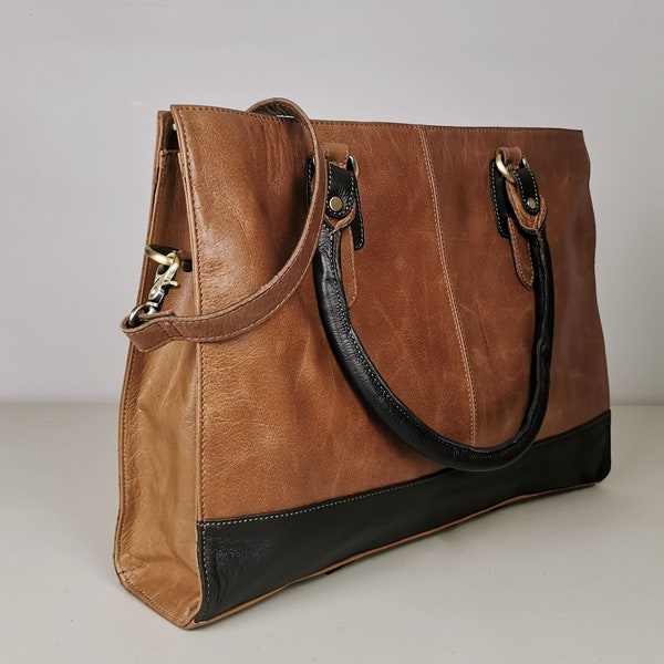 Laptoptasche Damen, Leder Geldbörse, Messenger Bag, Arbeitstasche Damen, Ledertasche Damen, Leder Handtasche, Crossbody Geldbörse, Schultertasche Geldbörse