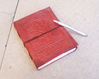 Travel Journal, Leather Journal, Leather Notebook, Journal, Journal for Women, Leather Notebook Cover, Handmade Journal, Adventure Journal