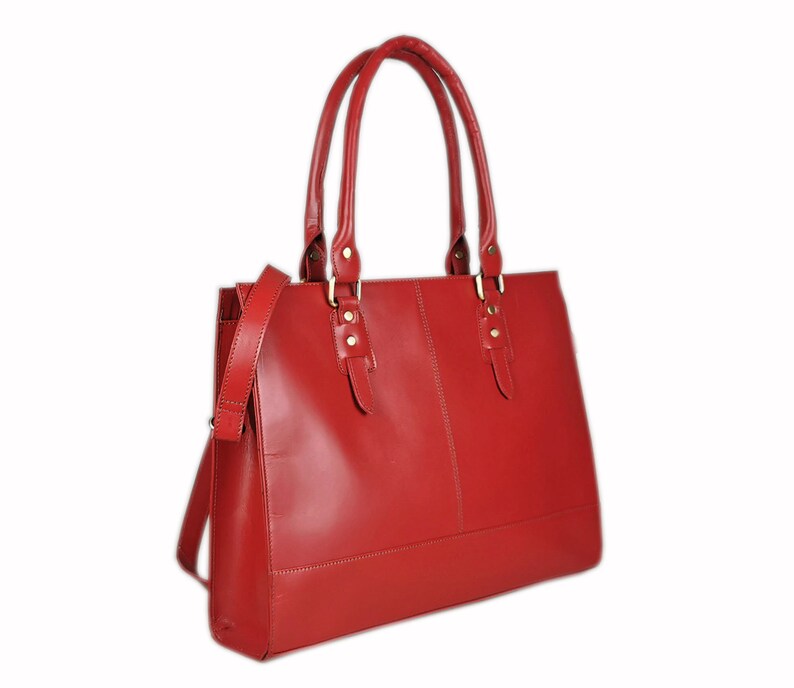 Leather Messenger Bag Women