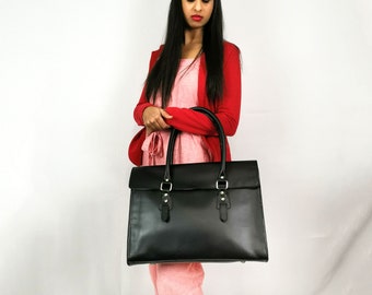 Travel Laptop Bag, Handbags for Women, Women&#39;s Briefcases, Leather Shoulder Bags for Women, Bags for Women, Designer Laptop Bag for Women