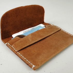 Pochette en cuir monogrammée, portefeuille en cuir souple, porte-carte de visite, manche en cuir, portefeuille en cuir, pochette en cuir, porte-monnaie en cuir