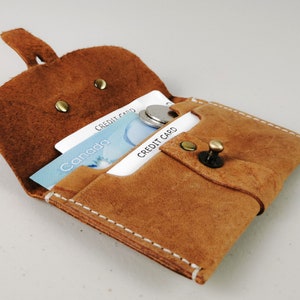 Portefeuille personnalisé, Portefeuille en cuir, Portefeuille minimaliste, Petit portefeuille en cuir, Porte-cartes de visite, Porte-cartes, Porte-monnaie, Porte-monnaie à boutons