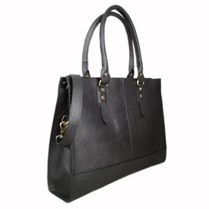 Handmade leather laptop bags, Personalized work tote bags, Women’s leather shoulder bags, Portfolio Women, Stylish business tote bags