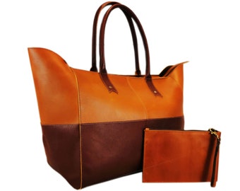 Leren cadeau, draagtas met rits, werktas voor dames, handtassen voor vrouwen, reistassen voor vrouwen, draagtas voor laptop, gepersonaliseerde draagtassen