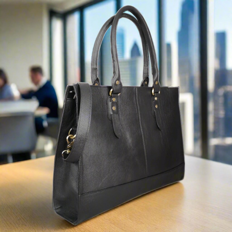 Black Leather Bag