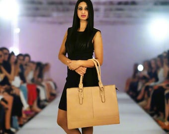 Laptop Bag Women, Business Leather Bag, Leather Shoulder Bag, Bags for Women, Anniversary Gift, Women Messenger Bag, Briefcase Women