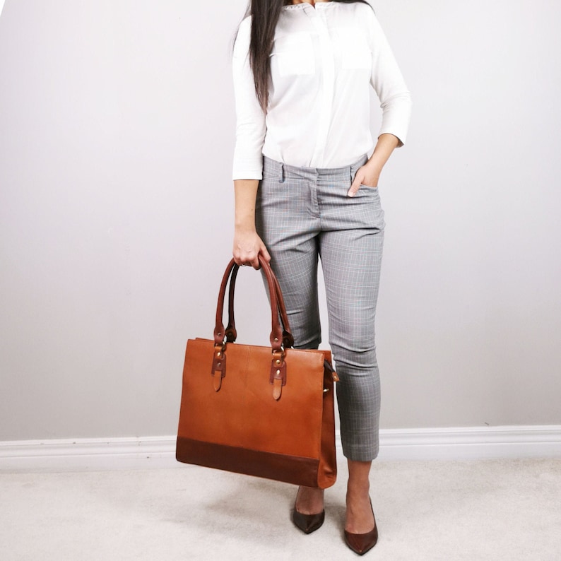 Leather Briefcase Women