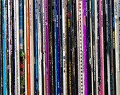 Vintage Wall Decor - Vinyl Record Sleeves (25) Lot of Vintage Vinyl Record Sleeves, Record Jackets, Picture Sleeves, Arts and Crafts