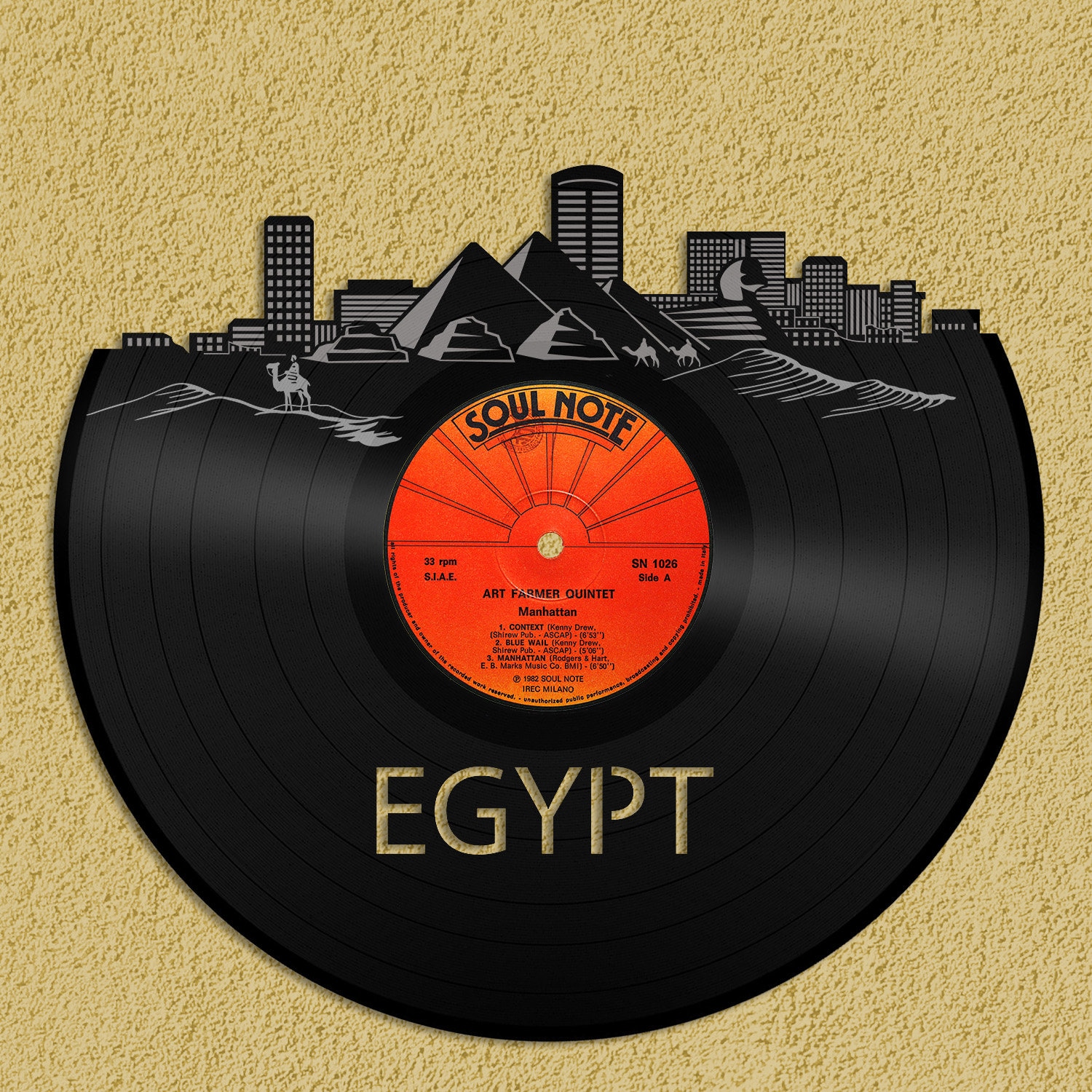 Egypt Skyline Wall Art Framed Vinyl Wall Art City Skyline Wall Art Home Decor Rock Wall Hanging Rock Room Decor Gift For Rocker Old Record Egypt Skyline Wall Art Framed Vinyl Wall Art City Skyline Wall Art Home Decor Rock Wall Hanging Rock Room Decor Gift For Rocker Old Record