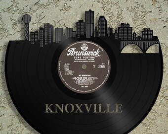 College Gifts For Him, For Her, For Women, Knoxville Art, Tennessee State Decor Ideas, Knoxville Skyline, University of Tennessee Wall Art