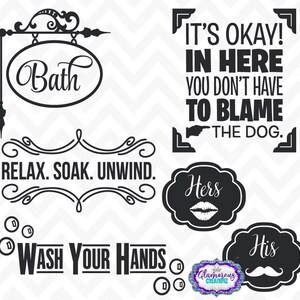 Bathroom Sayings, Wash Your Hands Bathroom