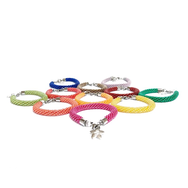 SLEEKEE Bracciale Dell'Amicizia E Chakra In Pietre Colorate - 2 Pezzi, Portafortuna - Regalo Benessere - 2