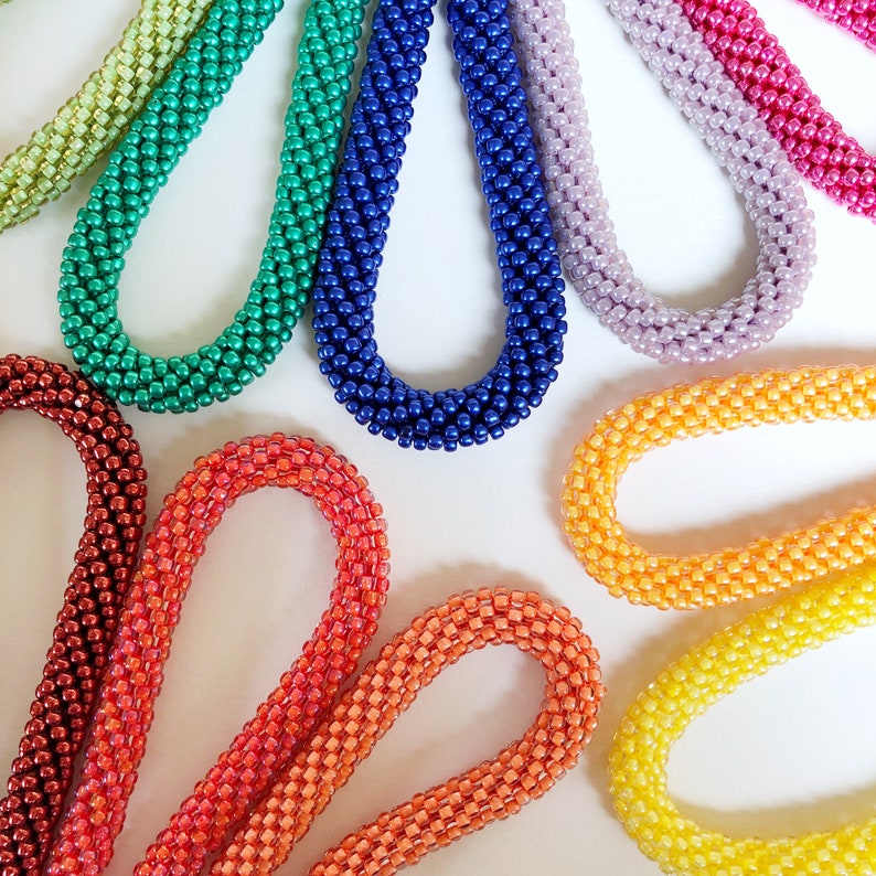 SLEEKEE Bracciale Dell'Amicizia E Chakra In Pietre Colorate - 2 Pezzi, Portafortuna - Regalo Benessere - 6