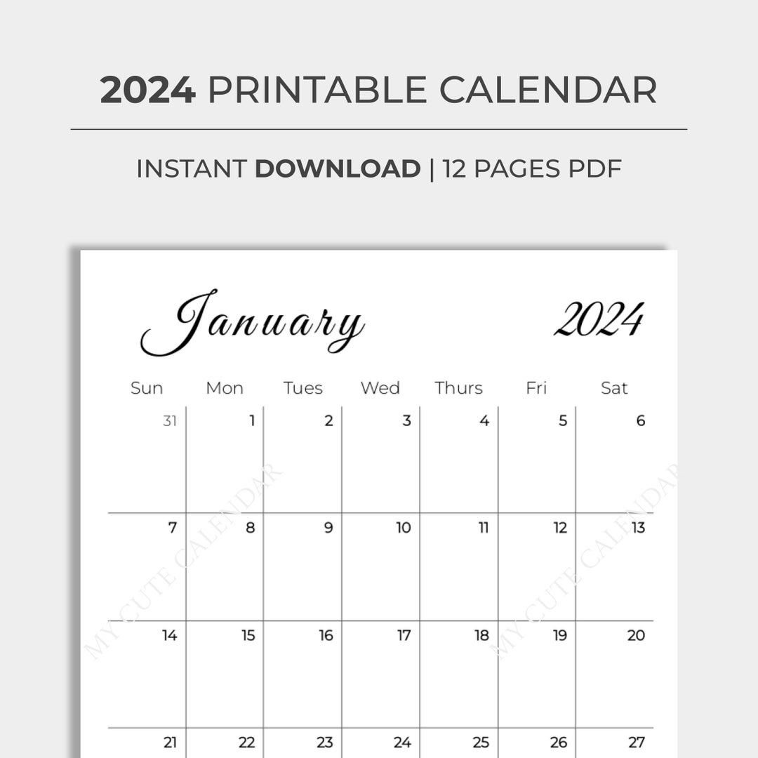 2024-printable-calendar-12-pages-monthly-planner-handwriting-with