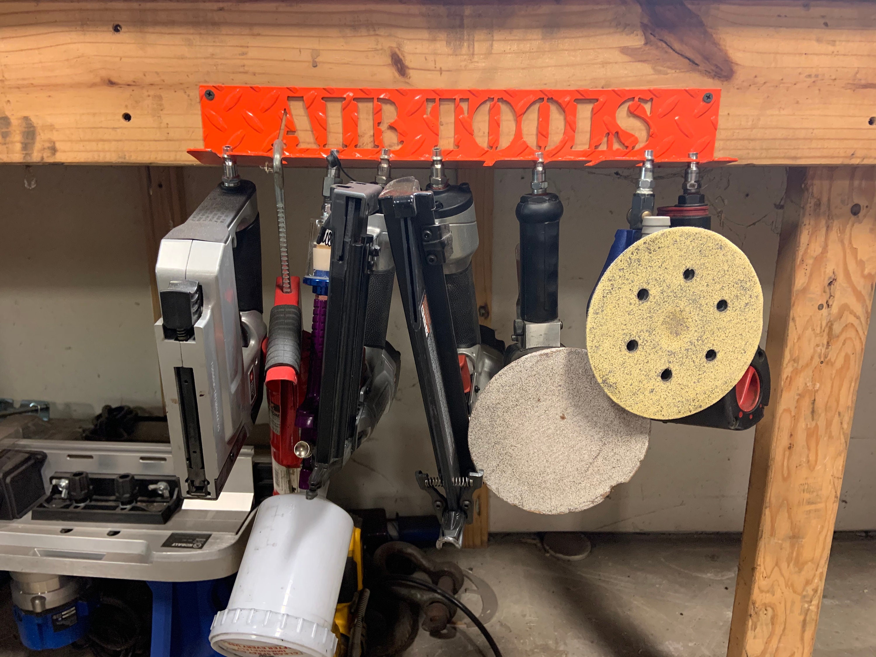 Air Tool Holder/ Organizer/ Shop Organizer Etsy