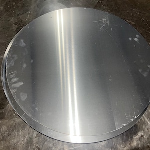 aluminum disc, circle, choose a size, diameter, thickness