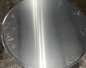 aluminum disc, circle, steel, choose a size, diameter, thickness