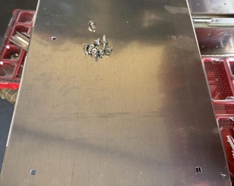 Packout blank cover shelf, rack blank, packout, Milwaukee