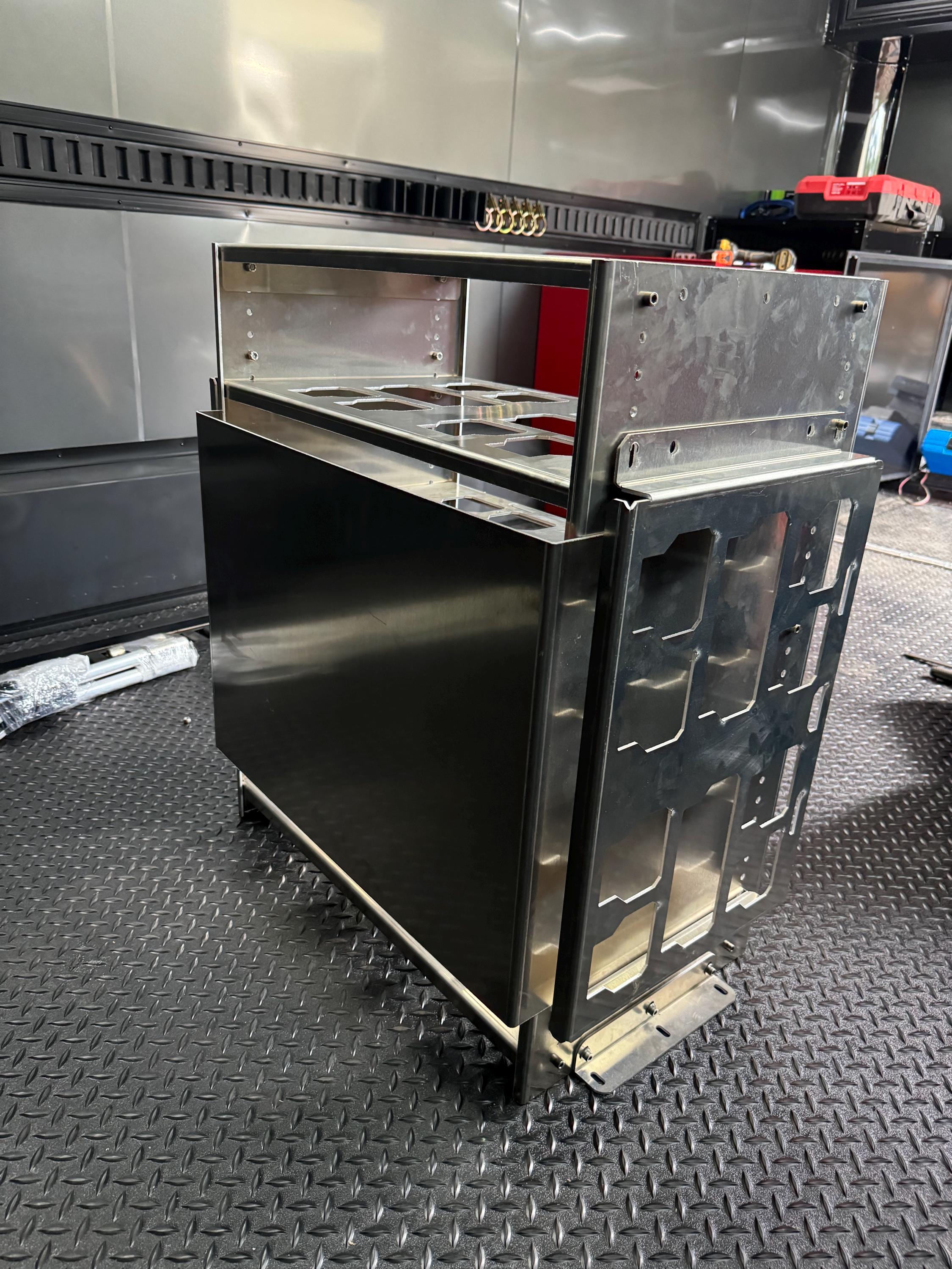 Milwaukee Pack out side mount rack wall mount shelving mount