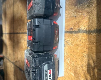 Battery storage For Milwaukee batteries 3d print