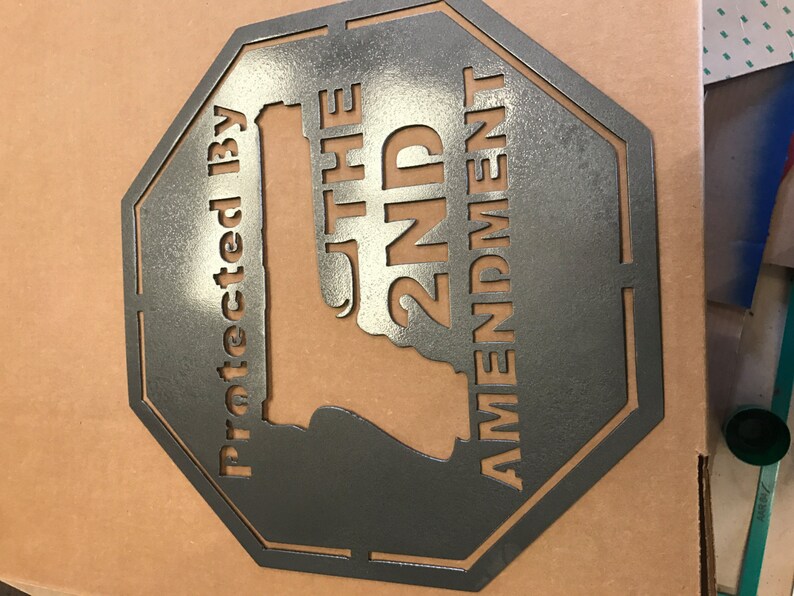 2nd Amendment Sign - Etsy