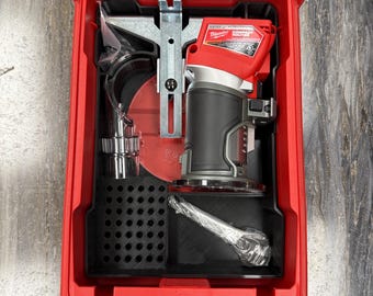 M18 router Milwaukee insert, router 2723-20 packout 48-22-8435 3d print