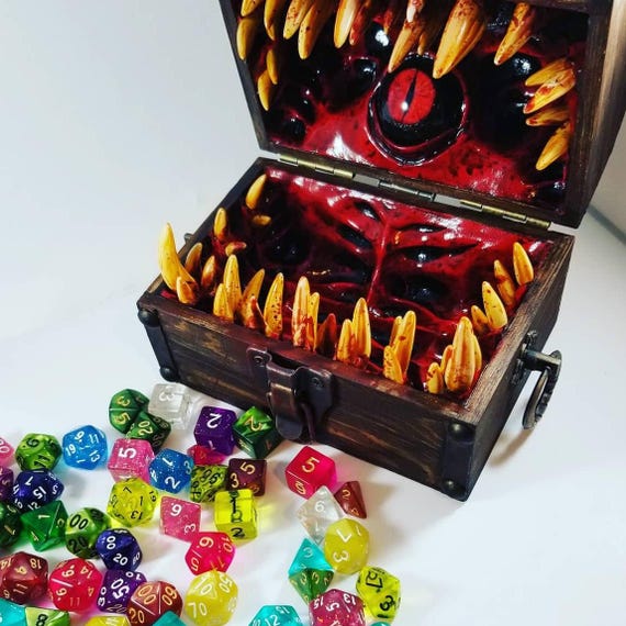 Red Fire Dragon Chest Stash Box Red Fire Dragon Chest Stash Box