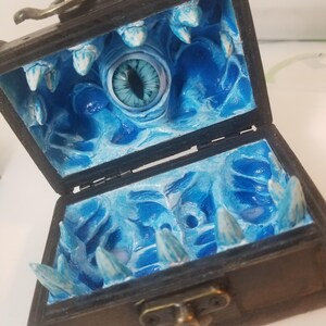 Cofre de dados de imitación personalizado para mazmorras y dragones, juego de rol de mesa Magic: The Gathering imagen 19