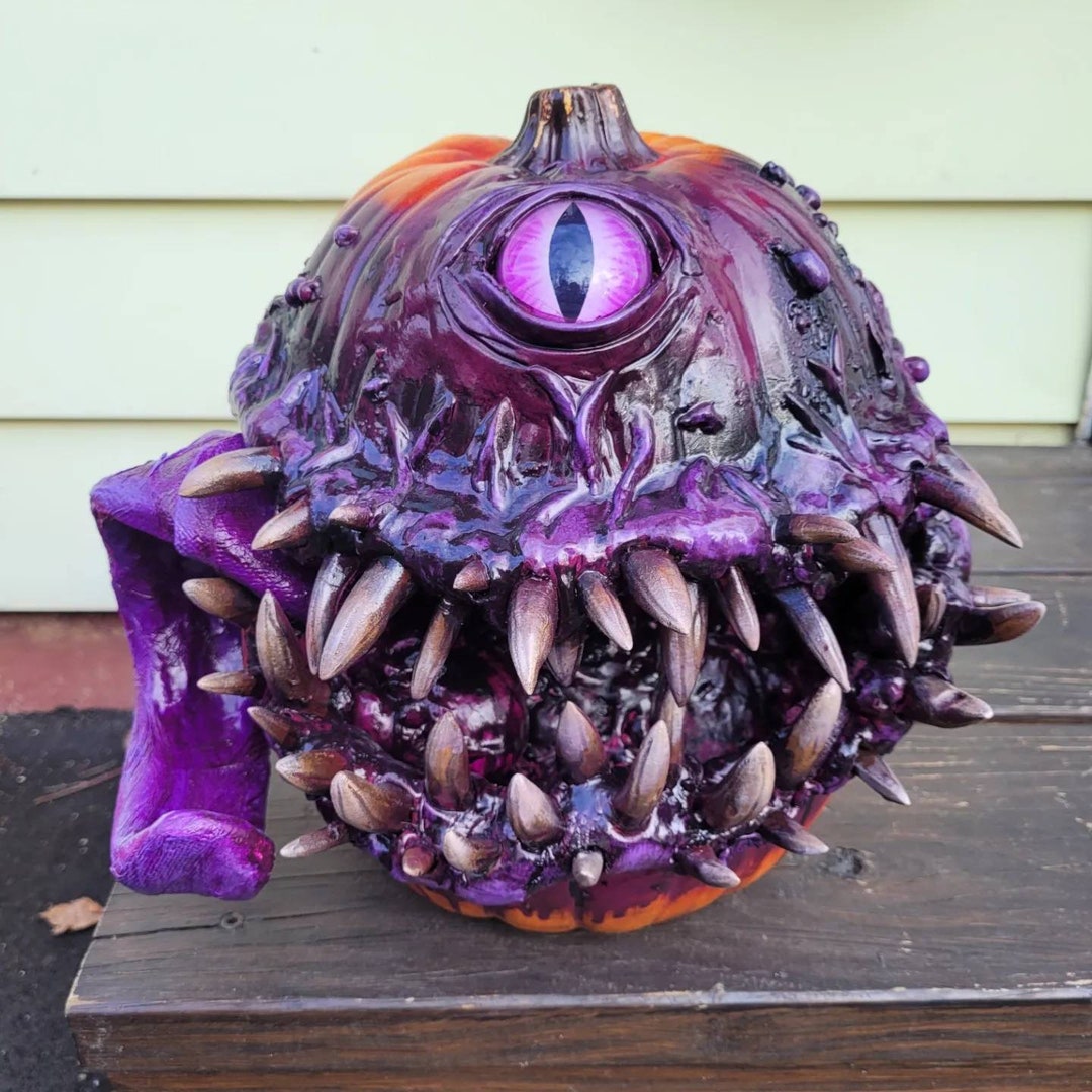 Mimic Pumpkin: D&D Halloween Monster Decor - Etsy