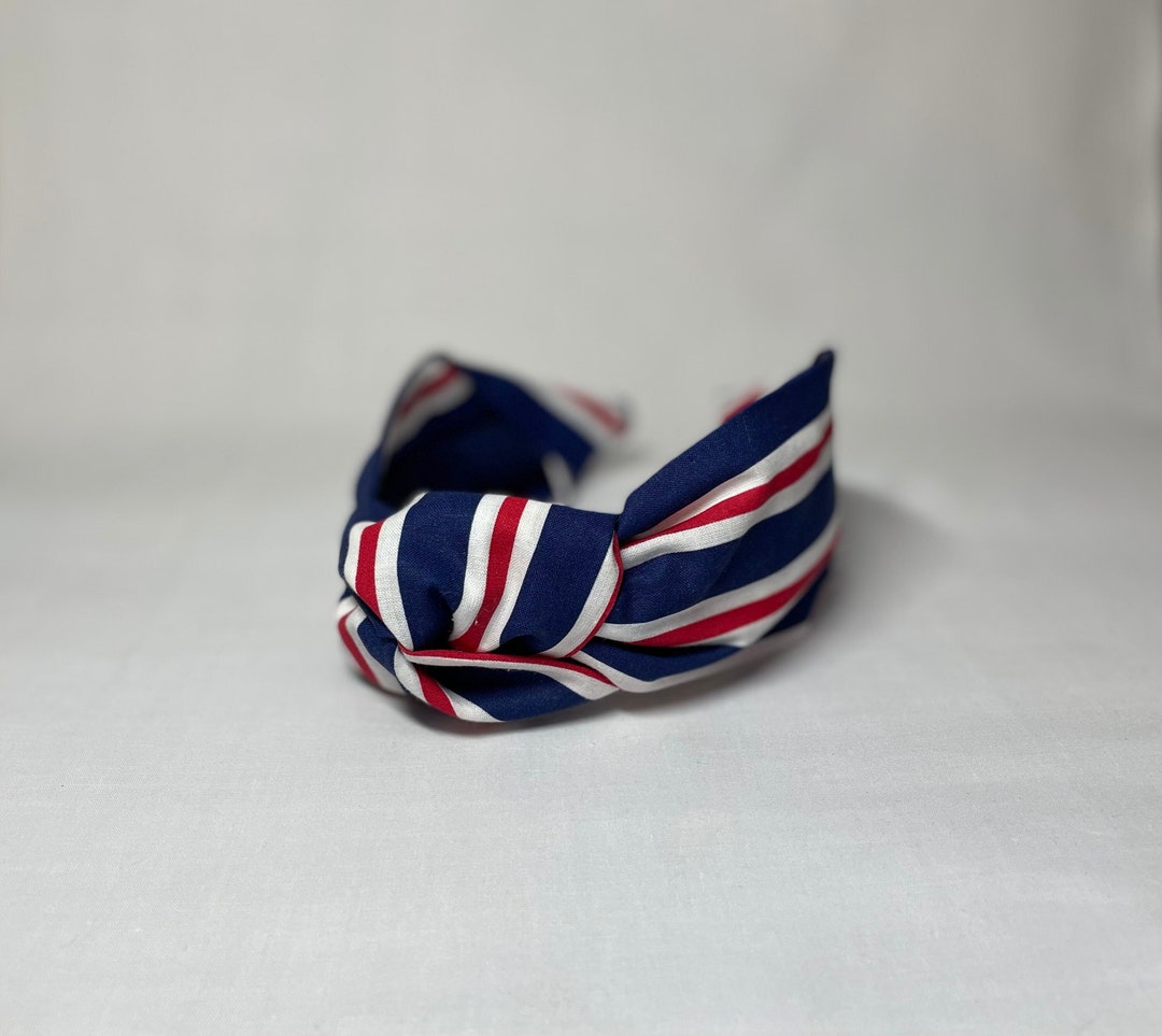 Nautical Headband Knotted Headband Headband for Women Adult Etsy