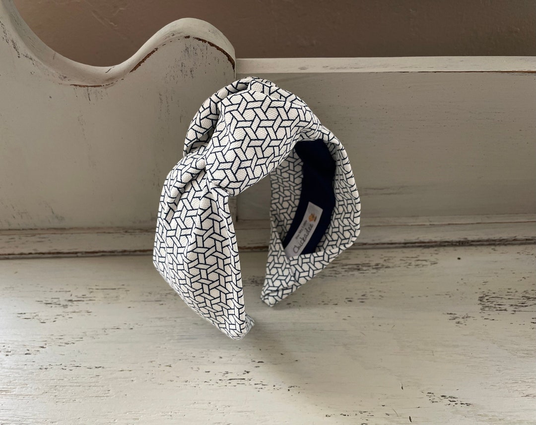 Navy Headband Headband Womens Headband Gift for Etsy