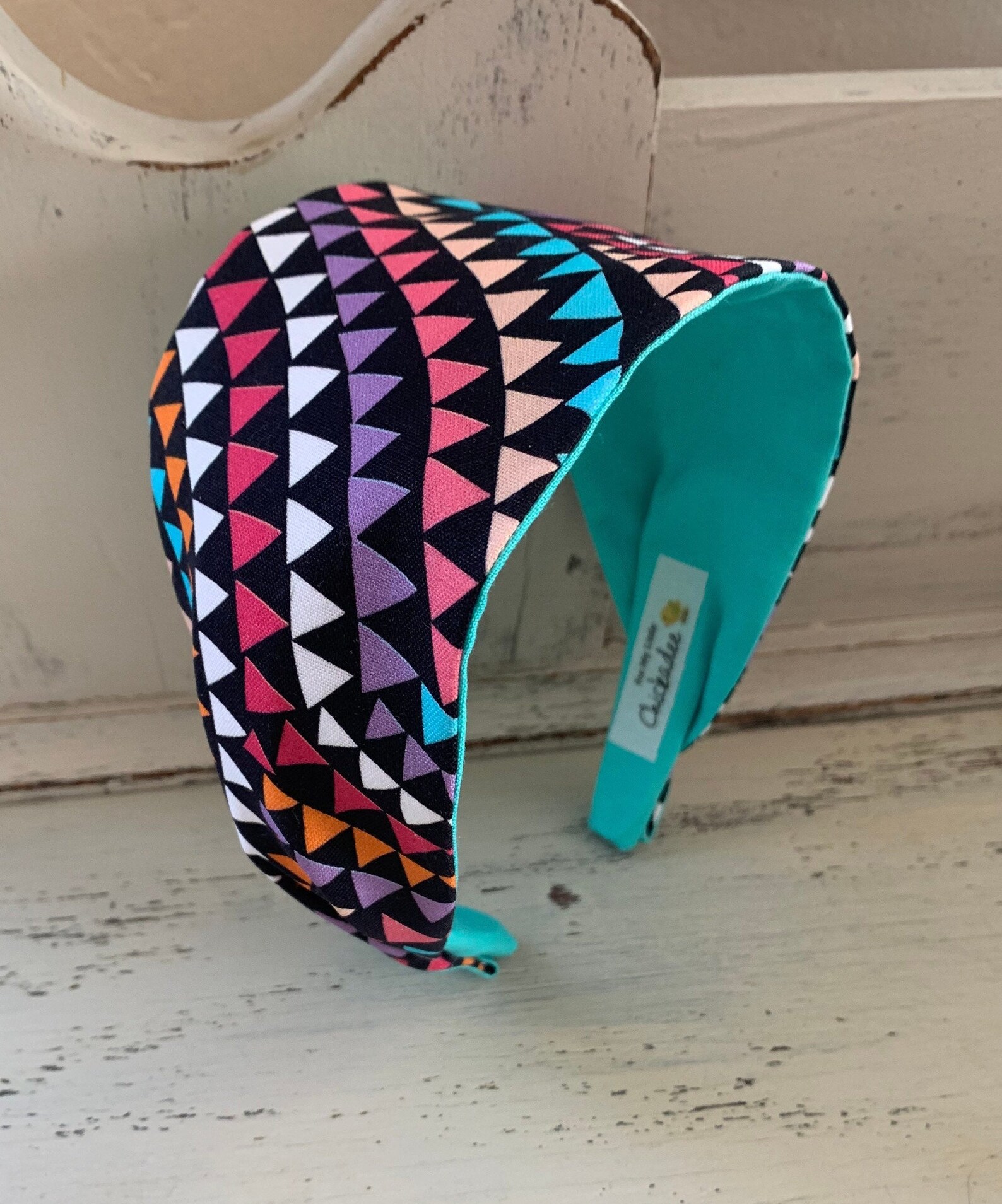 Triangle Headband for Women Wide Headband Women's Hairband Etsy UK