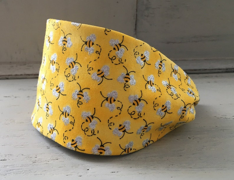 Bumblebee headband for women yellow headband womens headband childrens headband adult headband hair band bee Hairband image 2