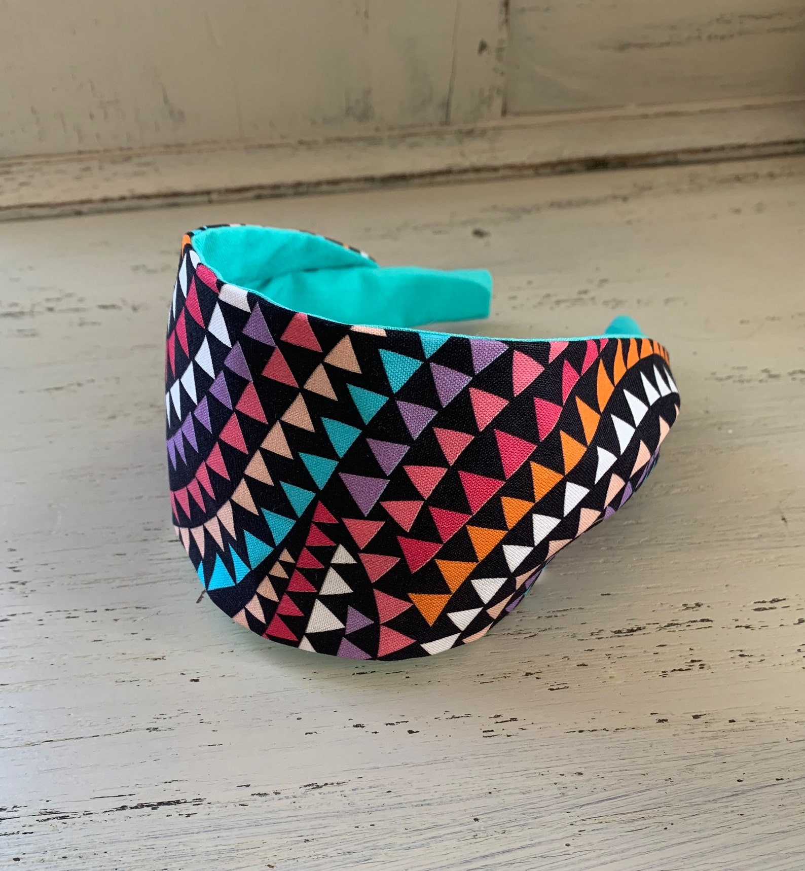 Triangle Headband for Women Wide Headband Women's Hairband Etsy UK