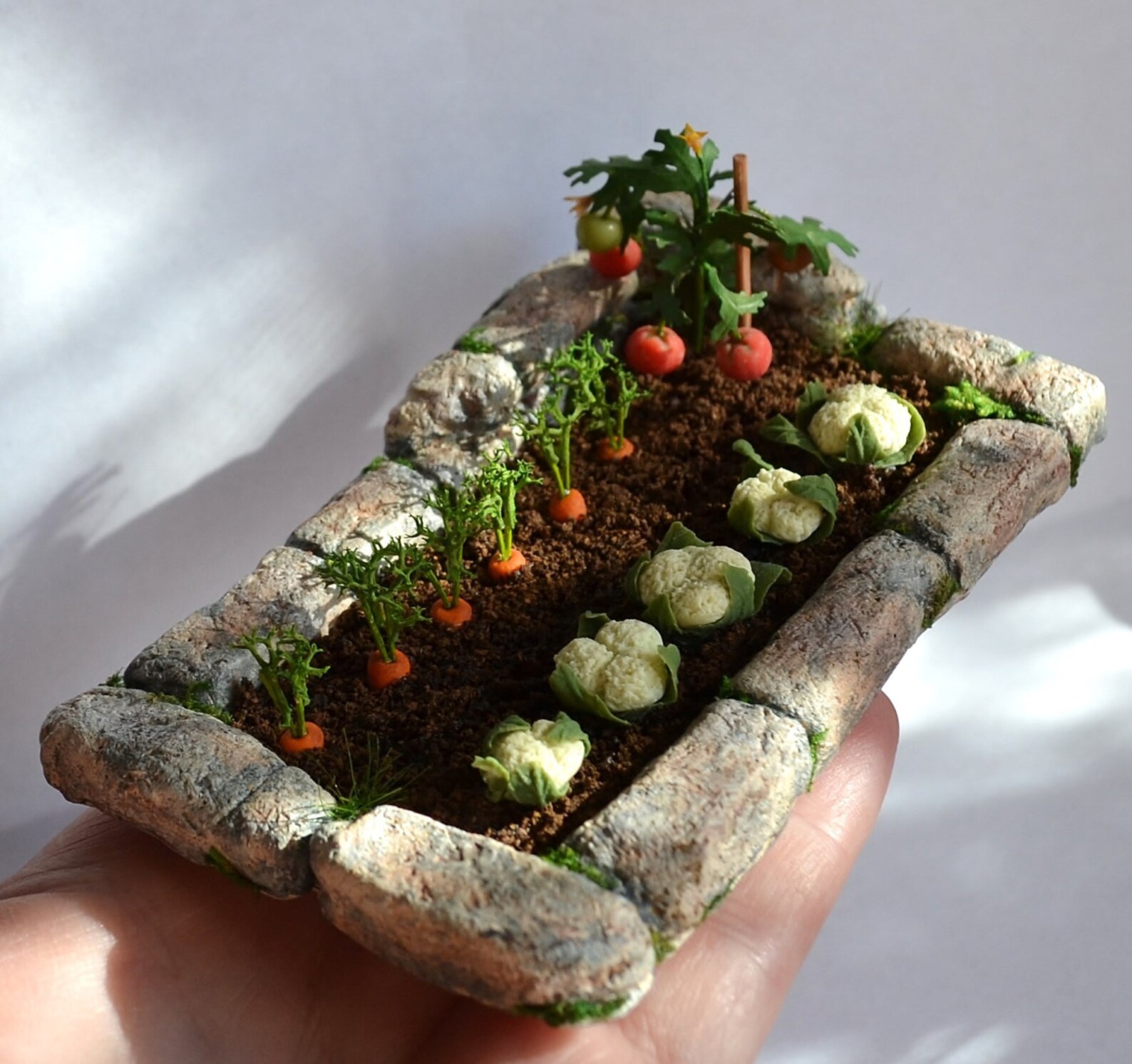 Miniature Garden Dollhouse garden Miniature Vegetable to Etsy