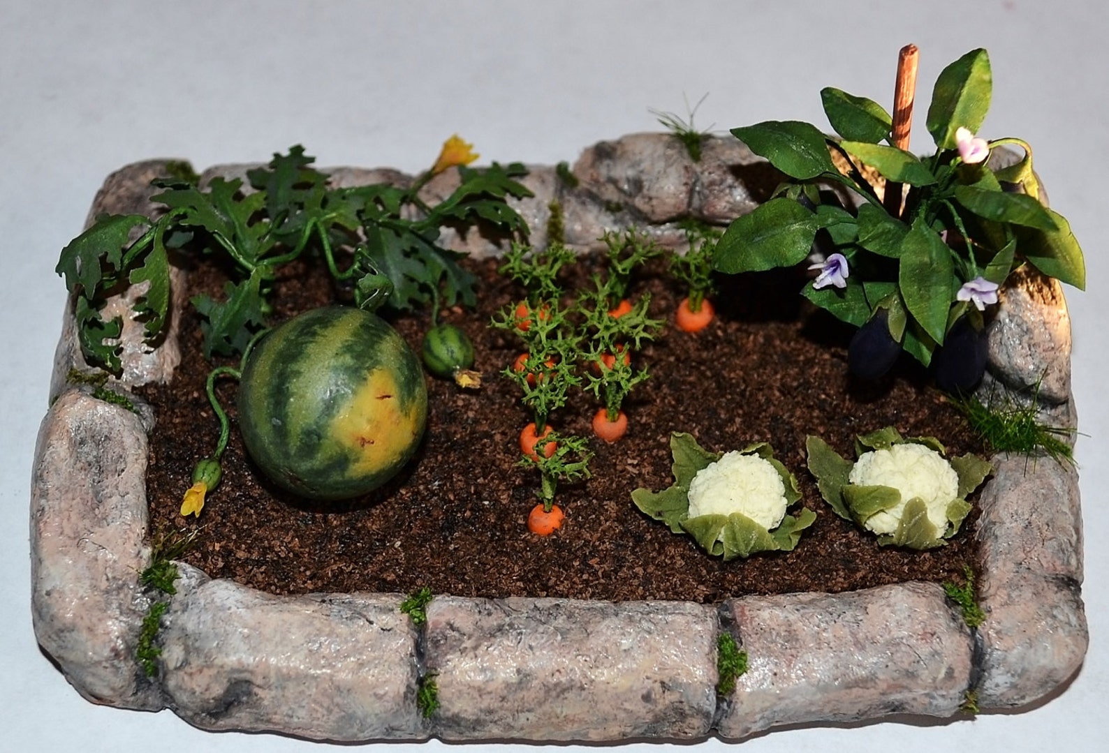 Miniature Garden Dollhouse garden Miniature Vegetableto Etsy