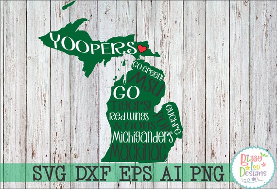 Michigan Svg Dxf Eps Cut File Girls Svg Kids Svg Michigan Etsy