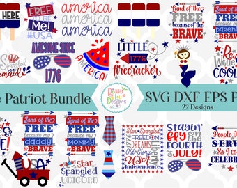 Big Patriotic SVG bundle DXF, EPS, png america cut file 4th of july svg patriotic svg america svg fourth of  july cut file  svg free