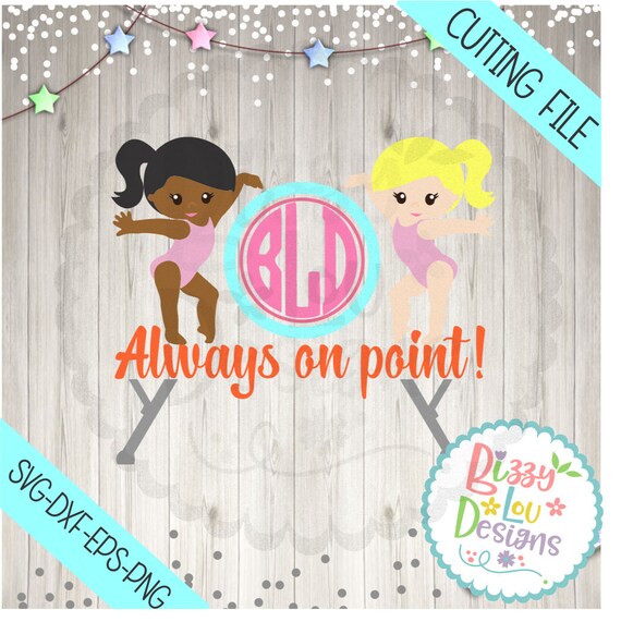 Gymnastics Svg Dxf Eps Gymnastics Cut File Gymnastics Etsy
