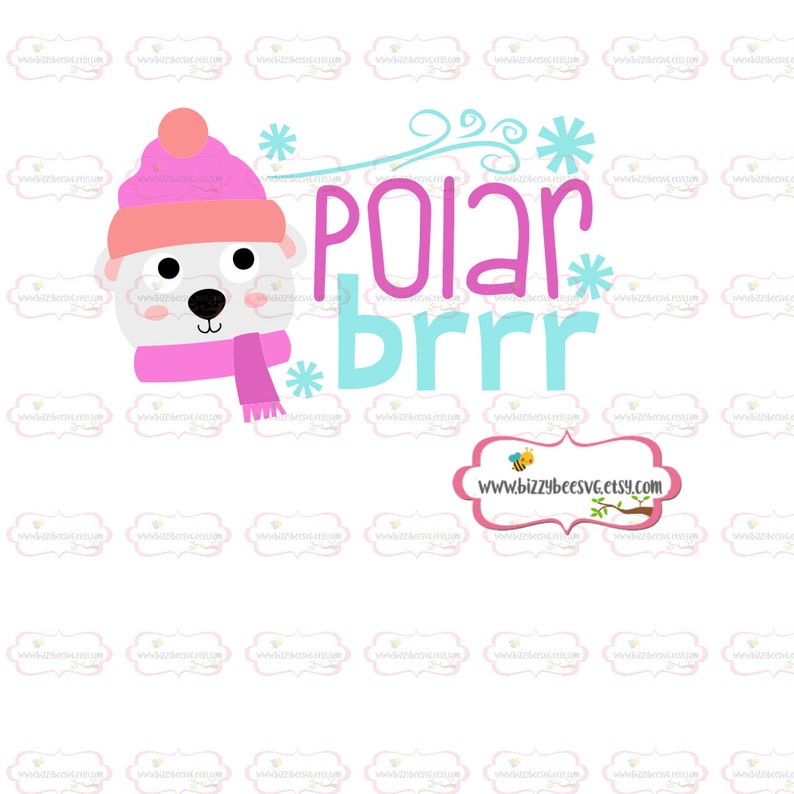 Download Winter SVG DXF EPS winter cut file polar bear svg baby svg ...