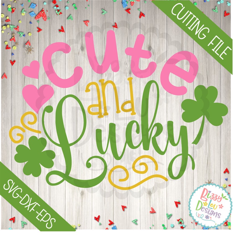 St Patricks Day SVG St Patricks Svg Shamrock Svg Cute and - Etsy