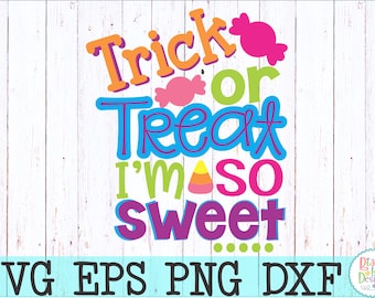Halloween SVG, DXF, EPS cortar truco de archivo o tratar svg bebé svg halloween dxf lindo svg divertido svg halloween cut file fall hallowen svg