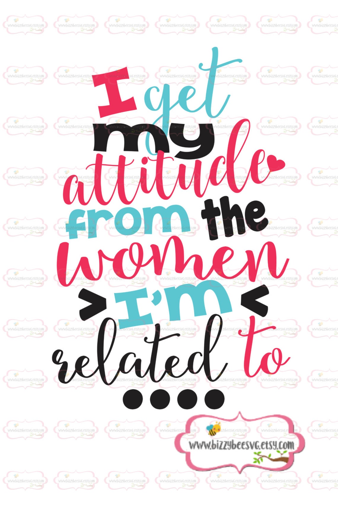 I Get My Attitude SVG DXF EPS Cut File Arrow Svg Attitude - Etsy