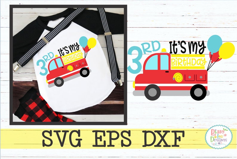 Free Free 164 Fire Truck Birthday Svg SVG PNG EPS DXF File