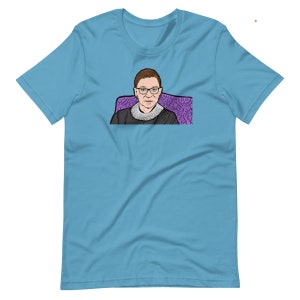 RBG Ruth Bader Ginsburg Unisex T-Shirt // RBG Art // RBG Shirt