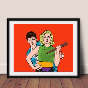 Buffy the Vampire Slayer Film Art Print // Buffy Art // Buffy Movie 8x10 Print
