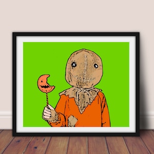 Trick R Treat Sam Pop Art // Trick R Treat // Trick R Treat Horror // Horror Sam // Pop Art