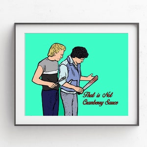 Blood Rage Horror Art Print