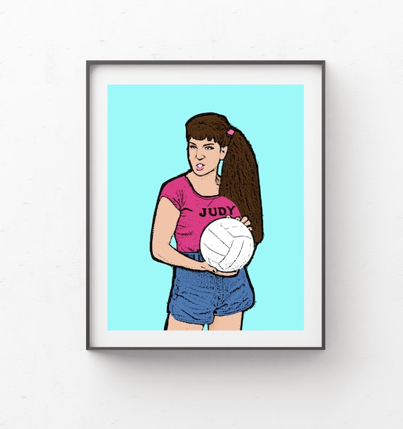 Sleepaway Camp Horror Pop Art // Sleepaway Camp Judy// Cult Etsy
