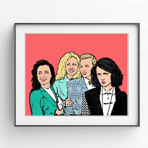 Heathers Pop Art // Winona Ryder Heathers Print // Heathers 80s Movie Art